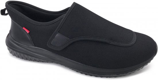D555 Shelvey Kingsize Open Top Knitted Shoe Black - Sneaker - 