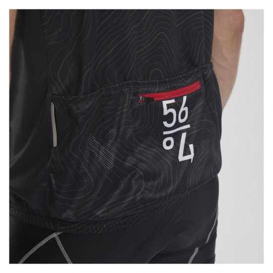 North Latitude Sport Bike Shirt Black - Fahrradbekleidung - 