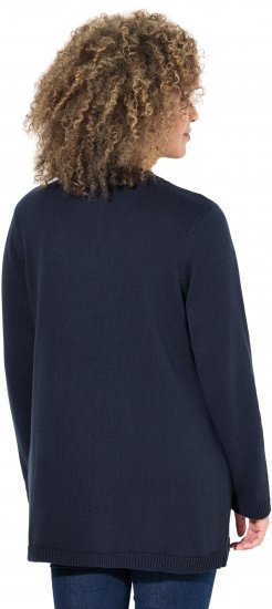 Ulla Popken Gingerbread Man Christmas Sweater Navy - Hoodies & Sweatshirts - Kuschelige Sweatshirts & Strick