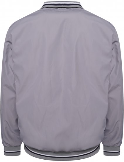 Kam jeans 444 Premium Harrington Jacket Silver - Herren jacken - Herren Jacken in großen Größen