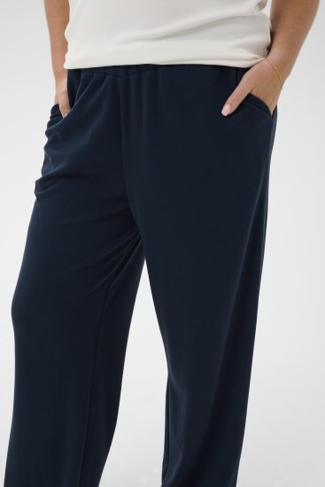 Kaffe Curve Annia Sweatpants Navy - Sweatpants - 