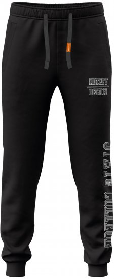 Motley Denim Lyon Sweatpants Black - Jogginghosen für herren - Jogginghosen für Herren in großen Größen