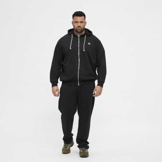 North Latitude Sweat Trousers Black - Jogginghosen für herren - Jogginghosen für Herren in großen Größen