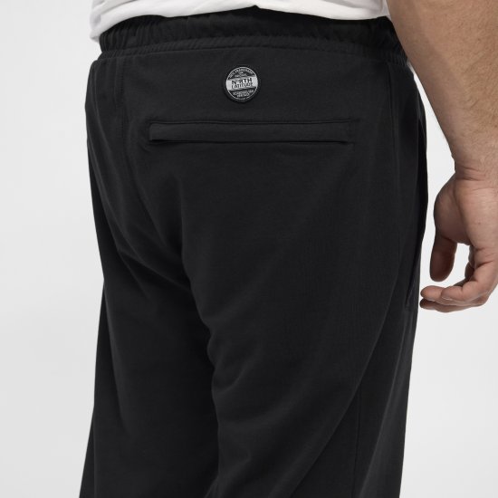 North Latitude Sweat Trousers Black - Jogginghosen für herren - Jogginghosen für Herren in großen Größen