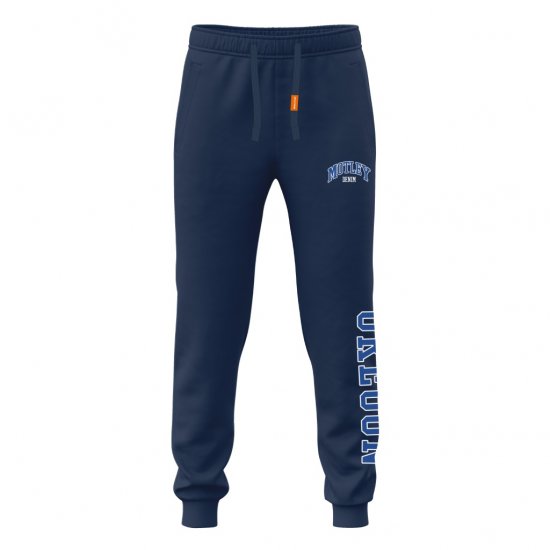 Motley Denim Berlin Sweatpants Navy - Jogginghosen für Herren in großen Größen - Jogginghosen für Herren in großen Größen