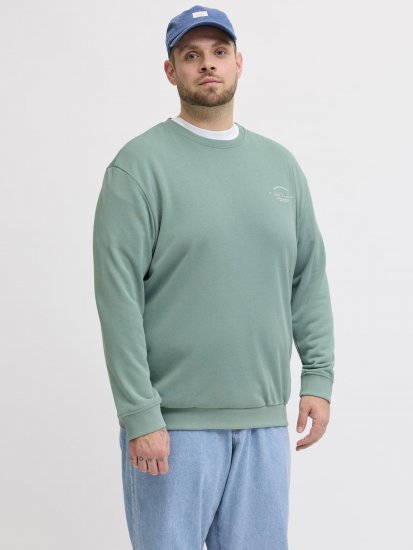 Jack & Jones Brandon Sweatshirt Turquoise - Herren-sweater und -hoodies - Herren-Sweater und -Hoodies in großen Größen