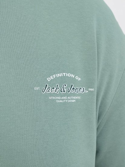 Jack & Jones Brandon Sweatshirt Turquoise - Herren-sweater und -hoodies - Herren-Sweater und -Hoodies in großen Größen