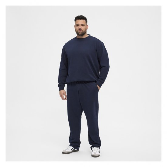 North Latitude Crew Neck Sweatshirt Navy - Herren-sweater und -hoodies - Herren-Sweater und -Hoodies in großen Größen