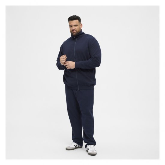 North Latitude Full-Zip Sweatshirt Navy Blue - Herren-sweater und -hoodies - Herren-Sweater und -Hoodies in großen Größen