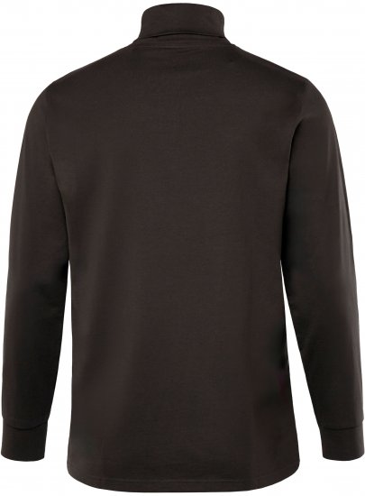 JP1880 Turtleneck Sweatshirt Long Sleeve Dark Brown - Herren-sweater und -hoodies - Herren-Sweater und -Hoodies in großen Größen