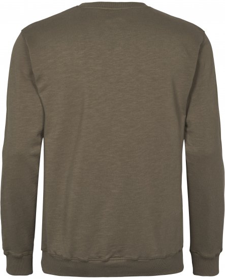 North Latitude Denim Logo Sweatshirt Dusty Olive Green TALL - TALL sweatshirts - TALL Sweatshirts für große Männer