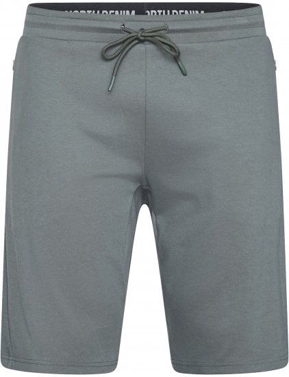 North Latitude 61334 Sweatshorts Dunkel Staubgrün - Jogginghosen für herren - Jogginghosen für Herren in großen Größen