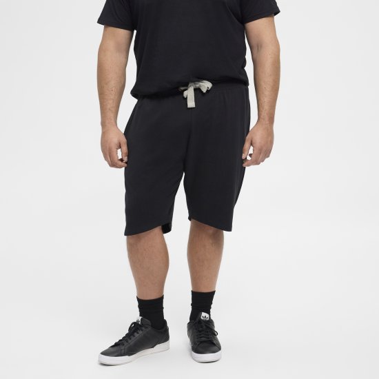North Latitude Denim Sweatshorts Black - Jogginghosen für herren - Jogginghosen für Herren in großen Größen
