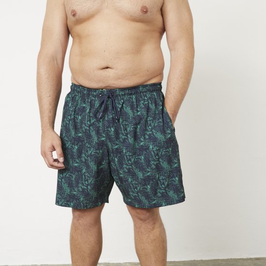 North Latitude 61152 4-Wege-Stretch Badeshorts Grün - Herrenunterwäsche & bademode - Herrenunterwäsche & Bademode in großen Größen