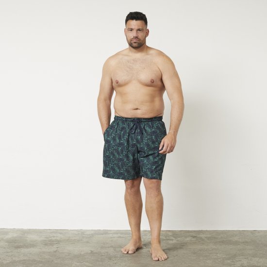 North Latitude 61152 4-Wege-Stretch Badeshorts Grün - Herrenunterwäsche & bademode - Herrenunterwäsche & Bademode in großen Größen