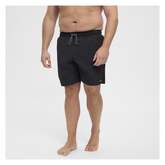 North Latitude Swimshorts Black - Herrenunterwäsche & bademode - Herrenunterwäsche & Bademode in großen Größen