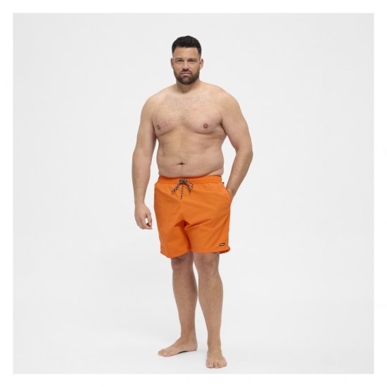 North Latitude Swimshorts Orange - Herrenunterwäsche & bademode - Herrenunterwäsche & Bademode in großen Größen