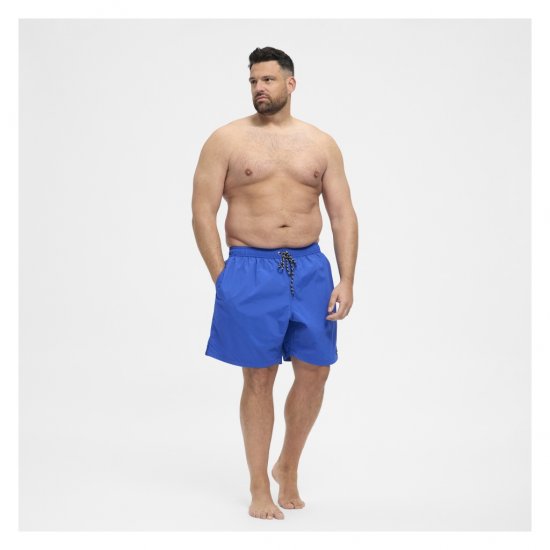 North Latitude Swimshorts Cobolt Blue - Herrenunterwäsche & bademode - Herrenunterwäsche & Bademode in großen Größen