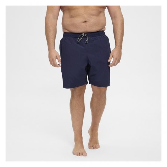 North Latitude Swimshorts Navy Blue - Herrenunterwäsche & bademode - Herrenunterwäsche & Bademode in großen Größen