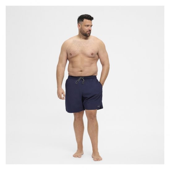 North Latitude Swimshorts Navy Blue - Herrenunterwäsche & bademode - Herrenunterwäsche & Bademode in großen Größen