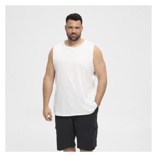 North Latitude Tanktop White - Ärmellose T-shirts/Tank-tops für herren - Ärmellose T-Shirts/Tank Tops
