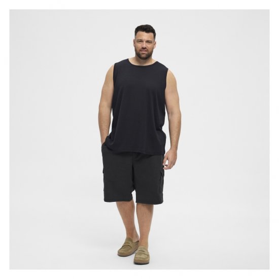 North Latitude Tanktop Black - Ärmellose T-shirts/Tank-tops für herren - Ärmellose T-Shirts/Tank Tops