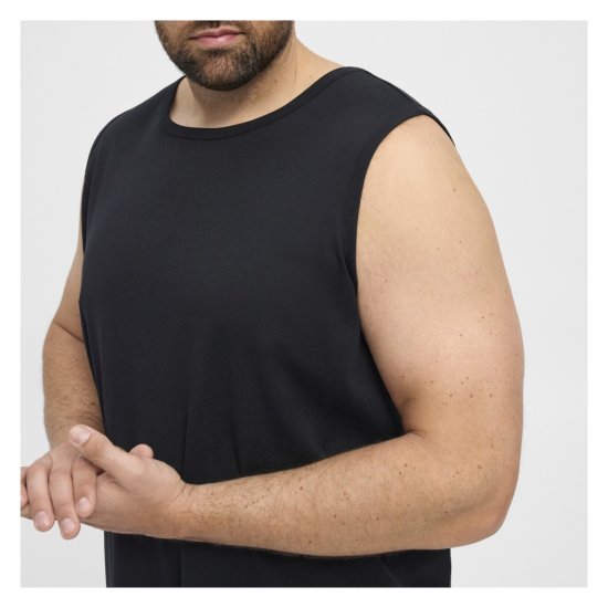 North Latitude Tanktop Black - Ärmellose T-shirts/Tank-tops für herren - Ärmellose T-Shirts/Tank Tops