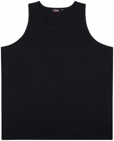 Espionage T017 Plain Sport Singlet Black - Herren-T-shirts - Herren-T-Shirts in großen Größen