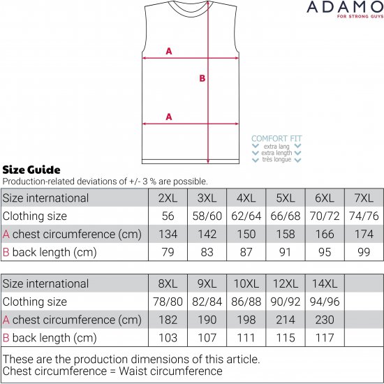 Adamo Motiv Rock and Roll Tank Top Black - Ärmellose T-shirts/Tank-tops für herren - Ärmellose T-Shirts/Tank Tops