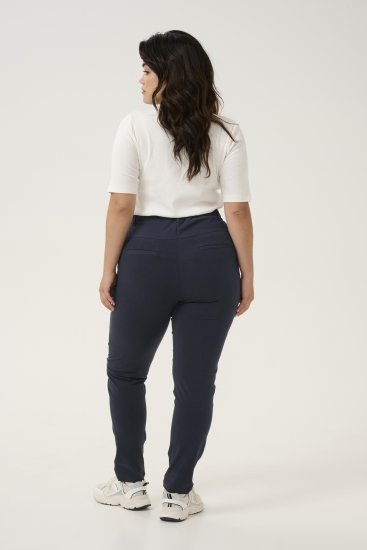 Kaffe Curve Jia Hose Mitternachtsmarine - Jeans & Hosen in Großen Größen – Plus Size Damenmode - 