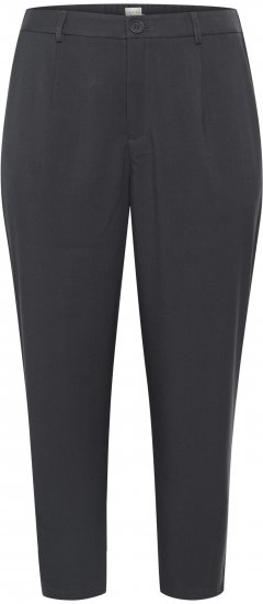 Kaffe Curve Merla Hose Schwarz Oyster - Jeans & Hosen in Großen Größen – Plus Size Damenmode - 