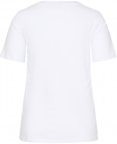 Kaffe Curve June T-Shirt Weiß - Bedruckte T-shirts für herren - 