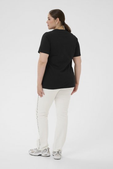Kaffe Curve Lucie T-Shirt Black - T-Shirts - 