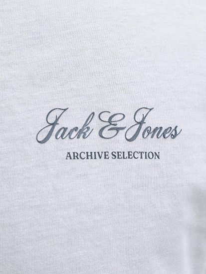 Jack & Jones Archive T-Shirt Weiß - Herren-T-shirts - Herren-T-Shirts in großen Größen