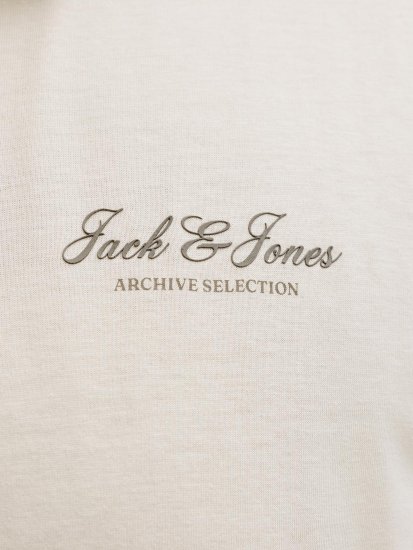 Jack & Jones Archive T-Shirt Grau - Herren-T-shirts - Herren-T-Shirts in großen Größen