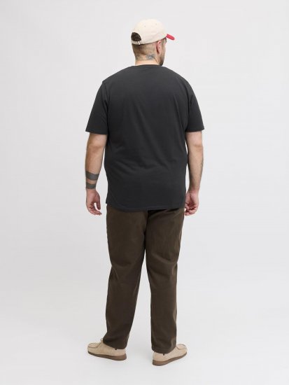 Jack & Jones Archive T-Shirt Schwarz - Herren-T-shirts - Herren-T-Shirts in großen Größen