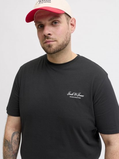 Jack & Jones Archive T-Shirt Schwarz - Herren-T-shirts - Herren-T-Shirts in großen Größen