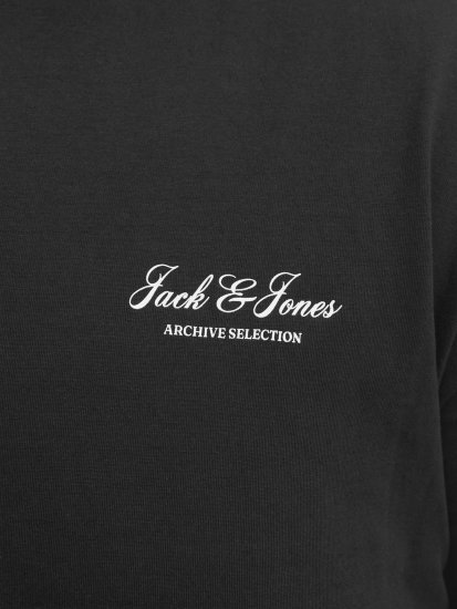 Jack & Jones Archive T-Shirt Schwarz - Herren-T-shirts - Herren-T-Shirts in großen Größen