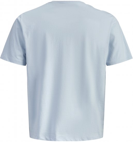 Jack & Jones Grayson T-Shirt Blau - Herren-T-shirts - Herren-T-Shirts in großen Größen