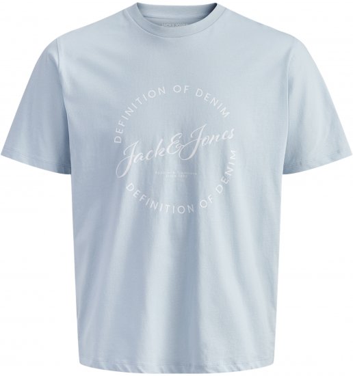 Jack & Jones Grayson T-Shirt Blau - Herren-T-shirts - Herren-T-Shirts in großen Größen