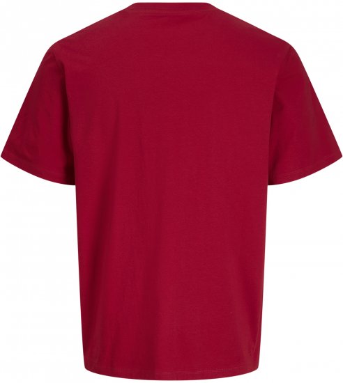 Jack & Jones Catskills T-Shirt Rot - Herren-T-shirts - Herren-T-Shirts in großen Größen