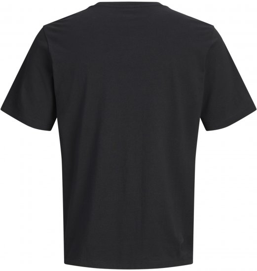 Jack & Jones Nantucket Branding T-Shirt Schwarz - Herren-T-shirts - Herren-T-Shirts in großen Größen