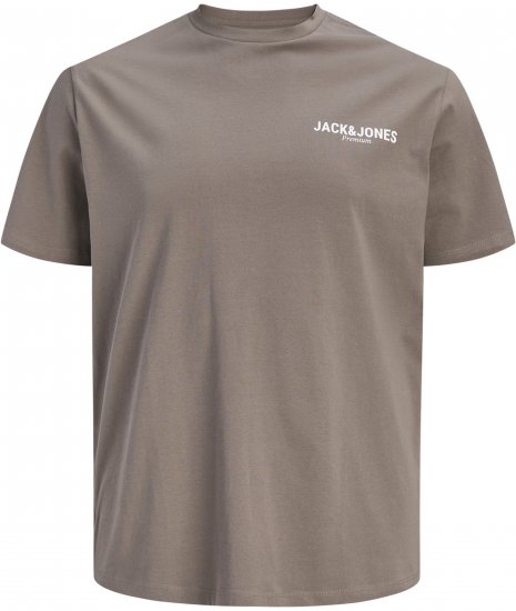 Jack & Jones Oscar T-Shirt Grey - Bedruckte T-shirts für herren - Bedruckte T-Shirts für Herren