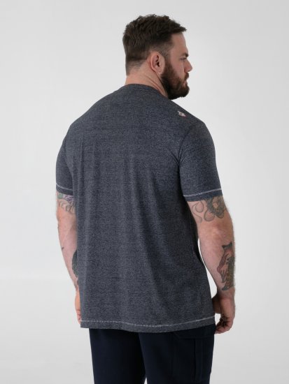 D555 Moyles Newport Beach Woody Car Printed T-Shirt Navy Twist - Bedruckte T-shirts für herren - Bedruckte T-Shirts für Herren