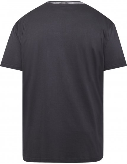 North Latitude 61122 Bedrucktes T-Shirt Schwarz - Herren-T-shirts - Herren-T-Shirts in großen Größen