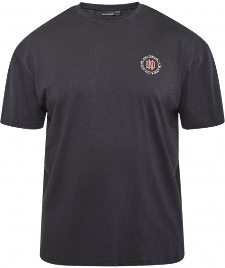 North Latitude 61316 Bedrucktes T-Shirt Schwarz - Herren-T-shirts - Herren-T-Shirts in großen Größen
