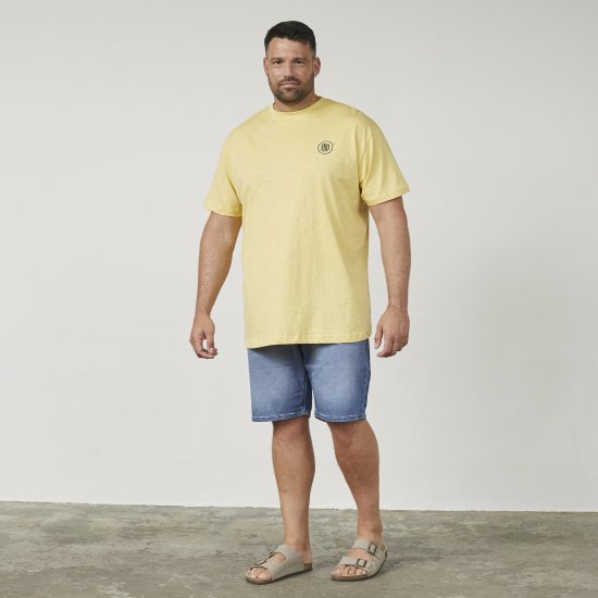 North Latitude 61316 Bedrucktes T-Shirt Mais - Herren-T-shirts - Herren-T-Shirts in großen Größen