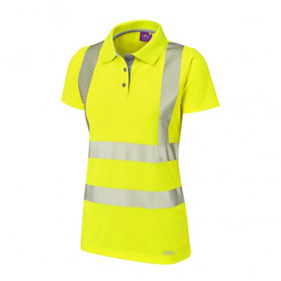 Leo Pippacott EcoViz Performance+ Women's Polo Shirt - Arbeitskleidung - 