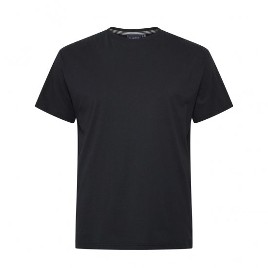 North Latitude T-Shirt O-Neck Black - Herren-T-shirts - Herren-T-Shirts in großen Größen