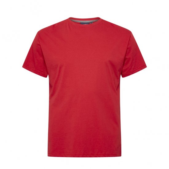North Latitude T-Shirt O-Neck Red - Herren-T-shirts - Herren-T-Shirts in großen Größen